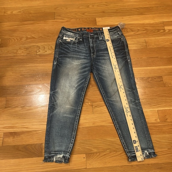 NWT Rock Revival Arjean easy ankle skinny jeans size 32/26. - Picture 8 of 15